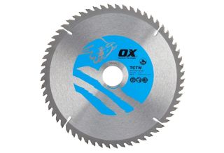 OX Wood Cutting Circular Saw Blade 216/30mm, 60 Teeth ATB