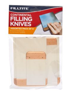 Filltite Continental Filling Knife Set Pack of 4  