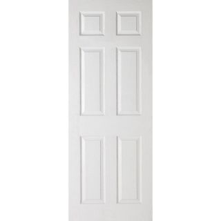 6 Panel Moulded Textured Door 2040x726x40mm