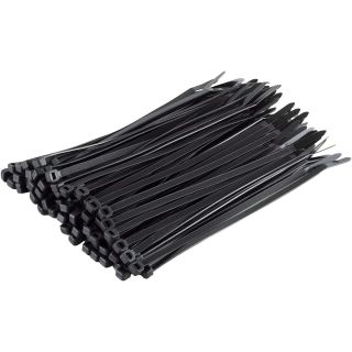 ProSolve Black Cable Ties 300 x 4.8mm - Pack of 100
