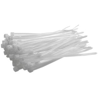 ProSolve White Cable Ties 300 x 4.8mm - Pack of 100