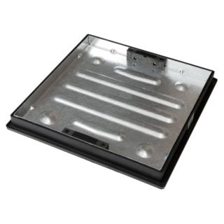 Clark-Drain Recessed Tray Manhole Cover & Frame 5 Tonne 450 x 450mm (CD450SR/46SL)