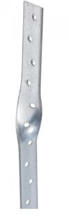 Restraint Strap Galvanised Light Duty 600mm with 100mm Twist