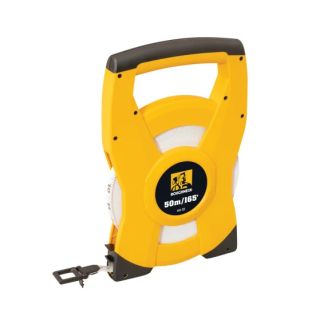 Roughneck Open Frame Fibreglass Tape Measure 50m / 165ft