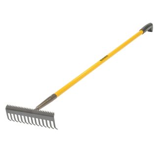 Roughneck Sharp-Edge Soil Rake 350 x 1500mm