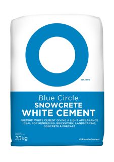 Blue Circle Snowcrete 25kg Paper Bag