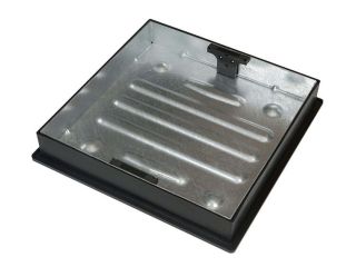 Manhole cover and frame square to round