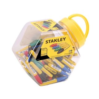 Stanley Mini Fine Tip Markers - Assorted Colours Tub of 72