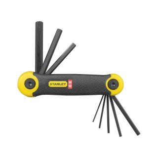 Stanley Metric Folding Hex Key Set - 8 Piece
