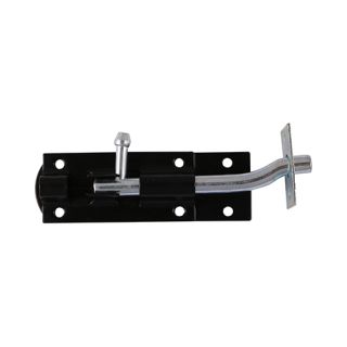 TIMCO 150mm Black Necked Tower Bolt