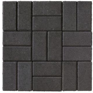 Tobermore Pedesta Block Paving 200 x 100 x 50mm - Jet Black