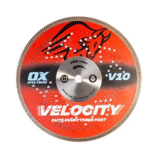 OX Pro V10 115mm Concrete Diamond Blade - 22.23mm Bore