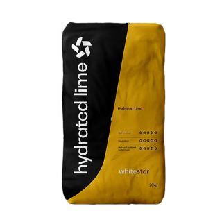 White Star Hydrated Lime 25kg Paper Bag