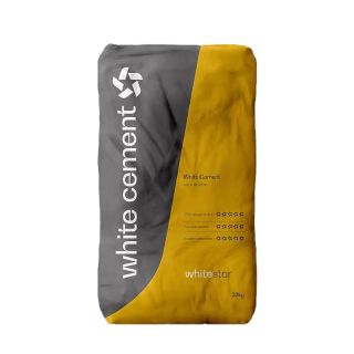 White Star White Cement 25kg Paper Bag
