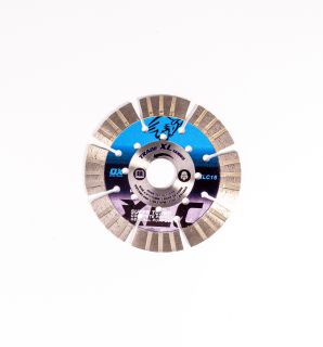 OX Trade XL 115mm Turbo Segmented Diamond Blade - 15mm Segment / 22.23mm Bore