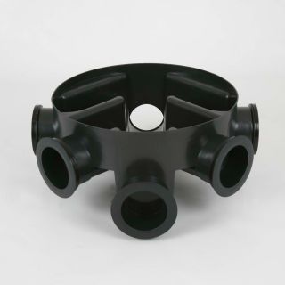 450mm Dia. Chamber Base 225mm Invert (Inc. 3 Socket Plugs) 110mm B5494