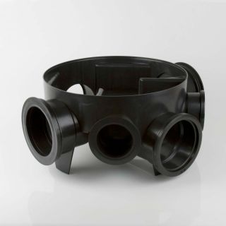 450mm x 160mm Chamber Base 255mm Invert - 90° x 160mm, 45° x 110mm B5696