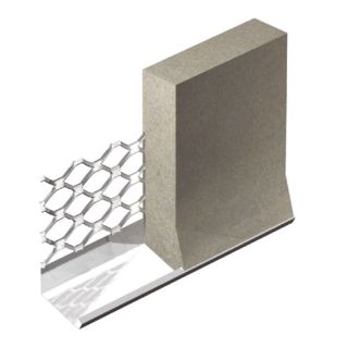 Stainless Steel External Render Stop (Bell Cast) Bead 3m Long