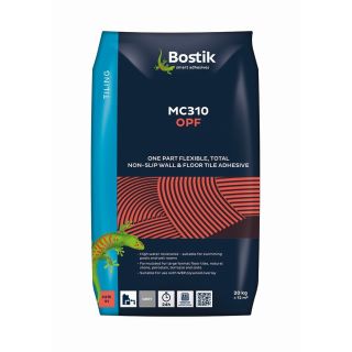 Bostik MC310 Opf (One Part Flexible) Wall & Floor Tile Adhesive (C2TE S1) Grey 20Kg
