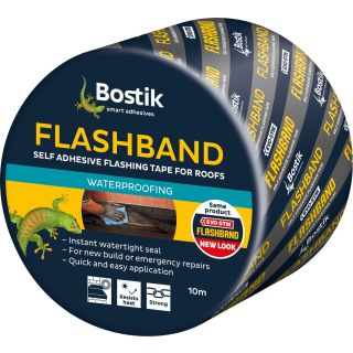 Bostik Self Adhesive Flashband Tape Original x 10mtr Special Grey 150 mm