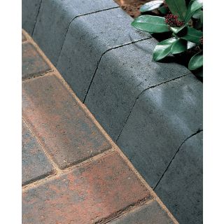 Bradstone Block Kerb Large 100x125 x 200mm High Charcoal
