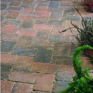 Bradstone Woburn Rumbled Block Paving 134x134x50mm Brindle