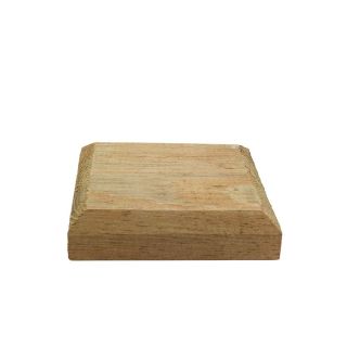 Brown Post Cap