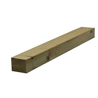 Kiln Dried C24 Treated Regularised Timber 75x100mm 4.8m