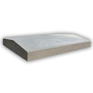 Concrete Apex Coping Twice Weathered 600x305mm (24x12)