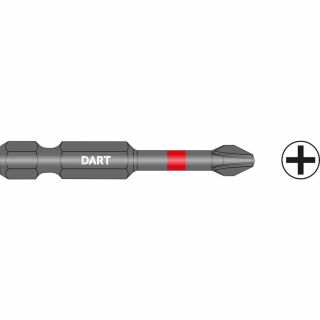 DART PH2 50mm Impact Driver Bit pk10