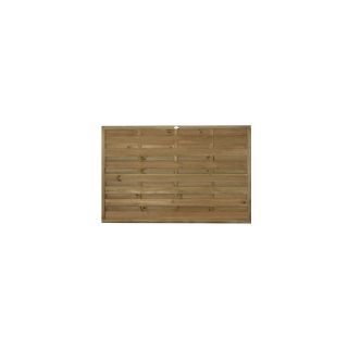 Forest Garden 1.8m x 1.2m Pressure Treated Decorative Europa Plain Fence Panel