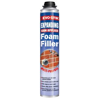 Evo-Stik Gun-Applied Expanding Polyurethane Foam Filler B3 Straw 700 ml