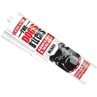 Evo-Stik 'THE DOGS' SMP 'All-in-One' Adhesive & Sealant Black 290ml C20
