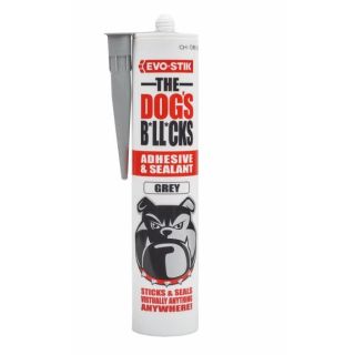 Evo-Stik 'THE DOGS' SMP 'All-in-One' Adhesive & Sealant Grey 290ml C20