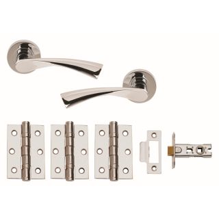 Flex Internal Door pack Polished Chrome Plated
