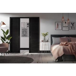 Flusso Double Pocket Door Kit Internal Door 920x2160mm