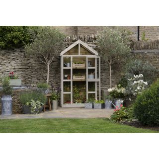 Forest Garden Georgian Wall Greenhouse with Auto Vent