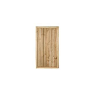 Forest Garden Pressure Treated Featheredge Gate 6ft (1.80m high)