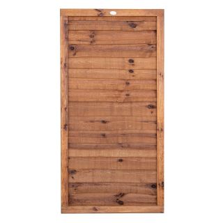 Superior Lap Gate Dark Brown 1.8m
