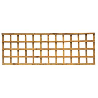 Heavy Duty Square Trellis Golden Brown 1830 x 600mm