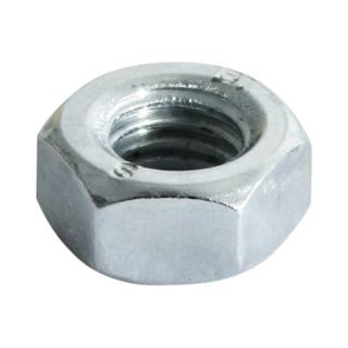 Hex Nut DIN 934 Bright Zinc Plated M6 (pk40)