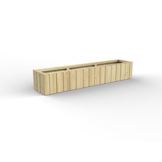 Forest Garden Low Level Lapline Planter- Long (Home Delivery)