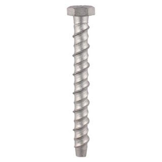 Masonry Bolts Hex Exterior Silver 8.0 x 100mm (pk20)
