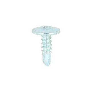 Metal Construction Sheet & Framing Screws PH Wafer Self-Drilling Zinc 8 x 9/16 1000no.