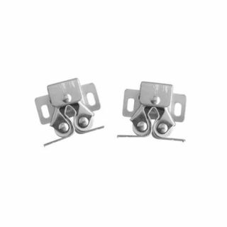 Metal Double Roller Catch Zinc Plated pack of 2