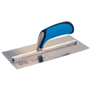 OX Pro Stainless Steel Plasterers Trowel 120x280mm