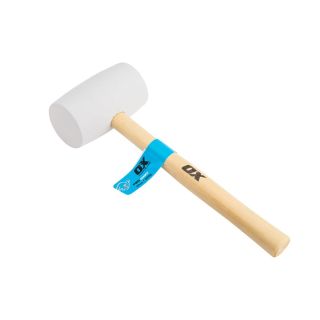OX Pro White Rubber Mallet 24oz