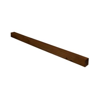 Forest Garden Brown Incised Fence Post 6ft - 180 x 10 x 10cm 