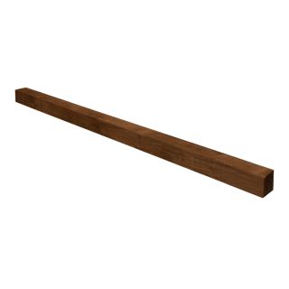 Forest Garden Brown Incised Fence Post 7ft - 210 x 10 x 10cm 