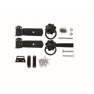 Forest Garden Premier Gate Kit - Black Zinc Coated